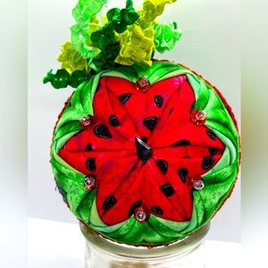 No-Sew Quilted Ornaments